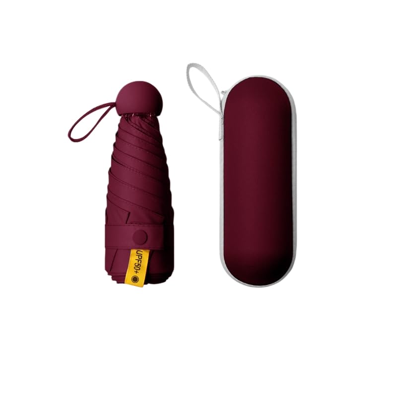 Mini Travel Umbrella with Umbrella Case