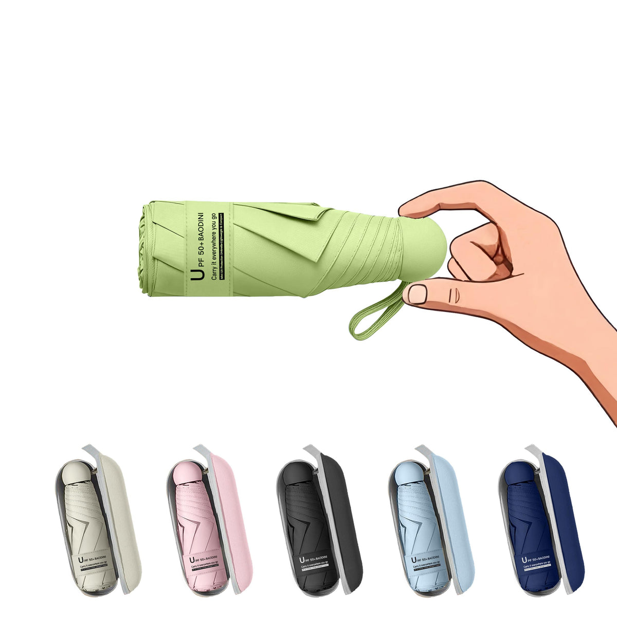 Compact Foldable Umbrellas