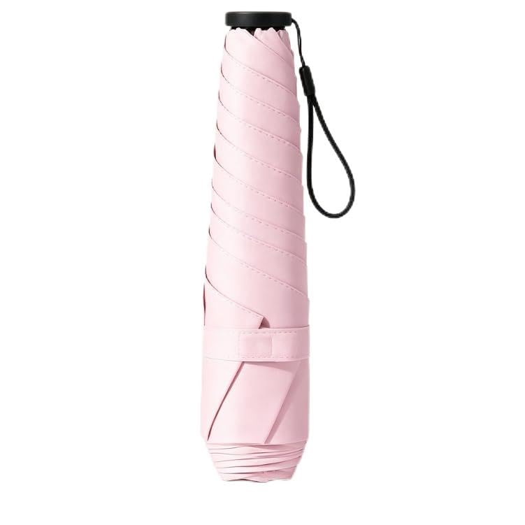 Mini Travel Umbrella UPF 50 Compact Folding Parasol for Sun