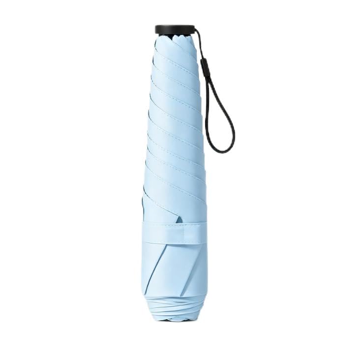 Mini Travel Umbrella UPF 50 Compact Folding Parasol for Sun