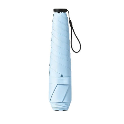 Mini Travel Umbrella UPF 50 Compact Folding Parasol for Sun