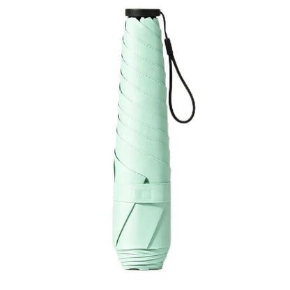 Mini Travel Umbrella UPF 50 Compact Folding Parasol for Sun