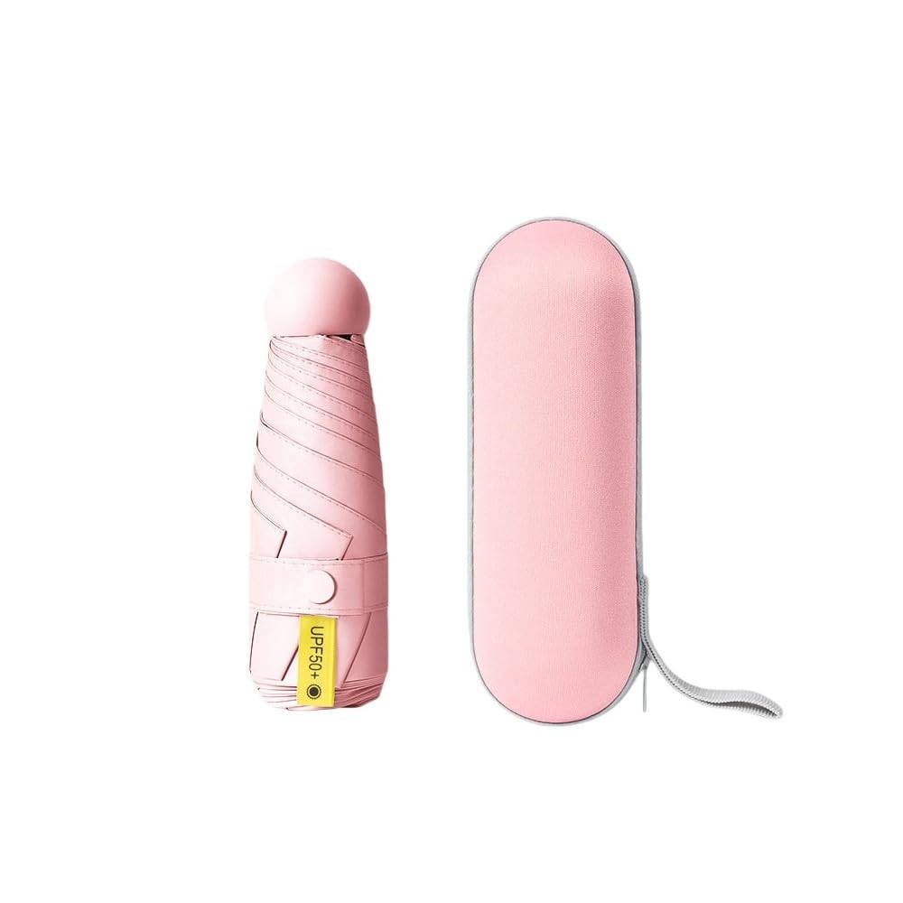 Mini Travel Umbrella with Umbrella Case