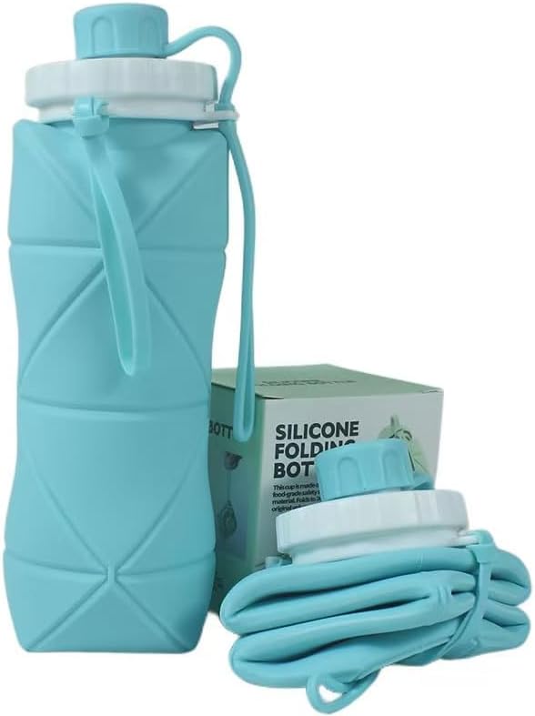 Portable Folding Water Bottle (Green)