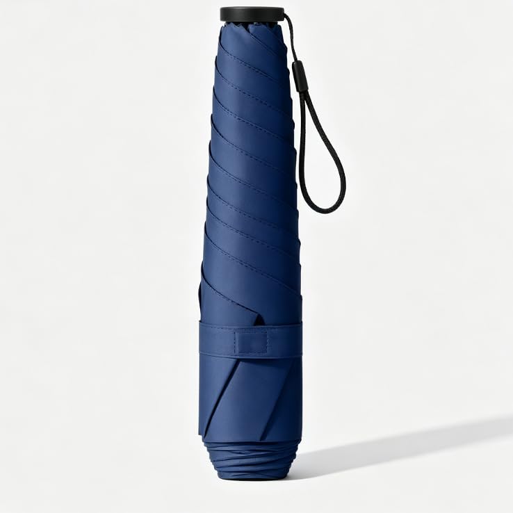 Mini Travel Umbrella UPF 50 Compact Folding Parasol for Sun