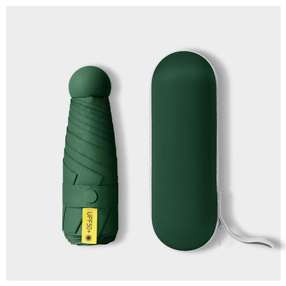 Mini Travel Umbrella with Umbrella Case