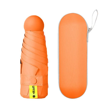 Mini Travel Umbrella with Umbrella Case