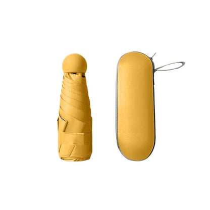Mini Travel Umbrella with Umbrella Case