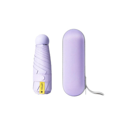 Mini Travel Umbrella with Umbrella Case
