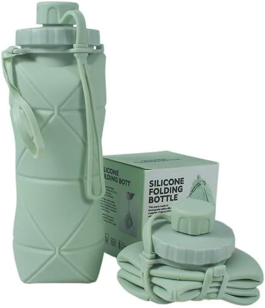 Portable Folding Water Bottle (Green)