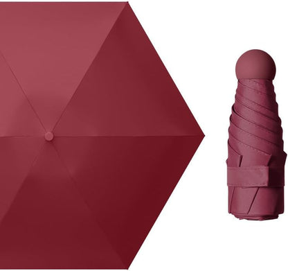 Mini Travel Umbrella with Umbrella Case
