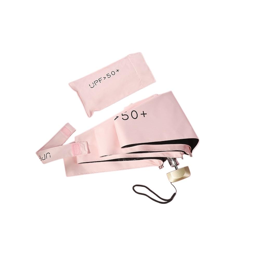 Mini Folding Umbrella for both sun and rain