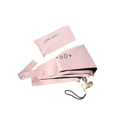 Mini Folding Umbrella for both sun and rain