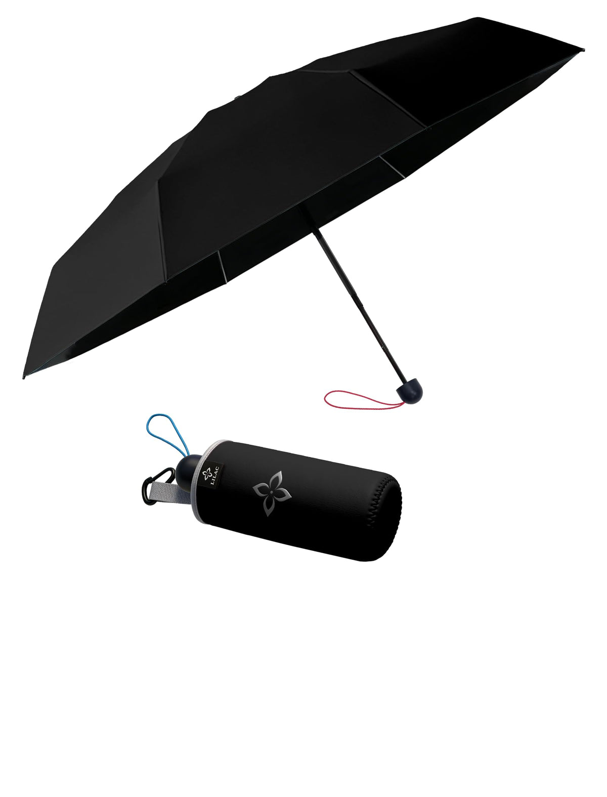 Mini Umbrella for Travel UPF 100+ UV Sun Compact for Purse Backpack