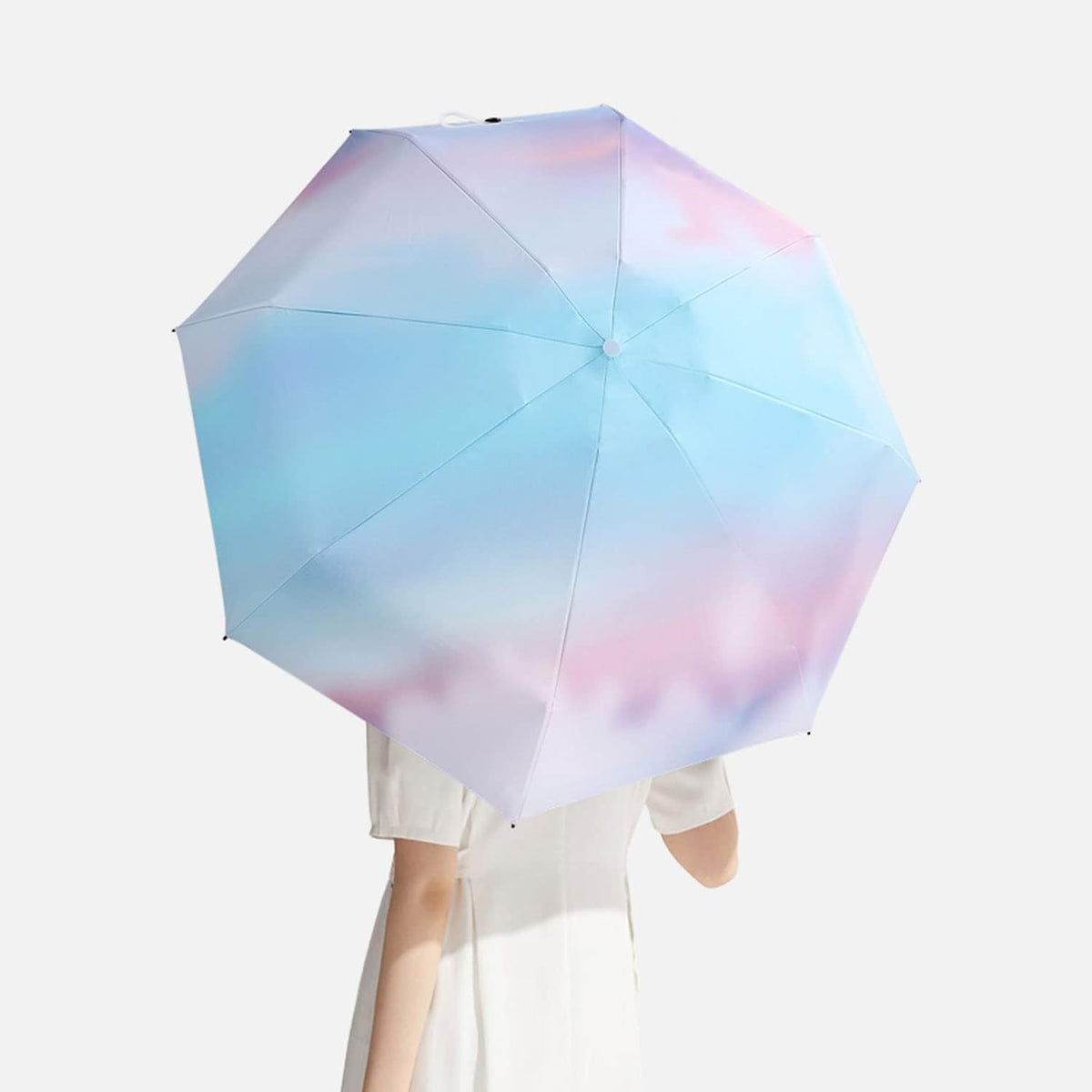 YumSur Mini Travel Sun & Rain Umbrella