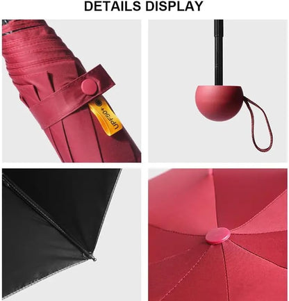 Mini Travel Umbrella with Umbrella Case