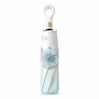 Mini Travel Umbrella Small Umbrella for Travel UV Parasol Compact Foldable