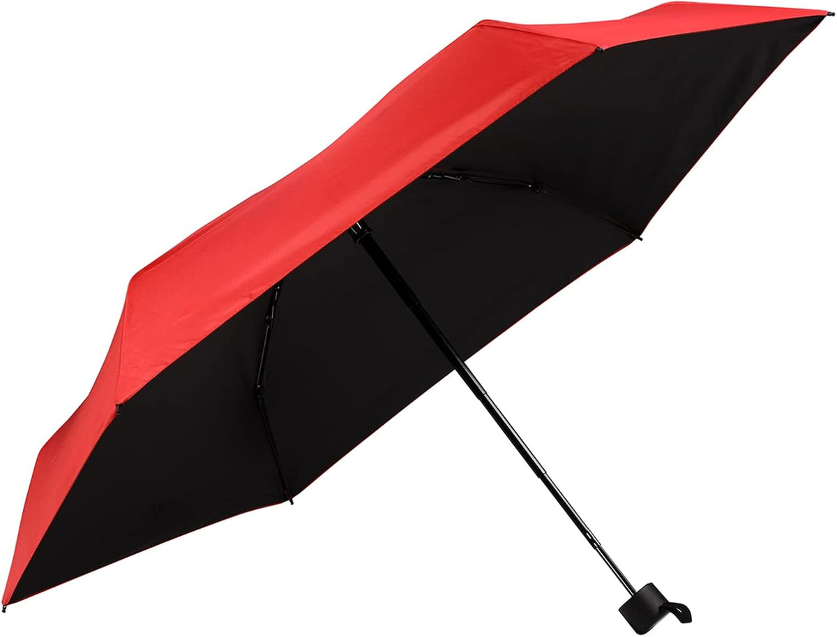 GAOYAING Compact Travel Umbrella with Case Sun&Rain Lightweight Small and Compact Suit for Pocket 34 Inches