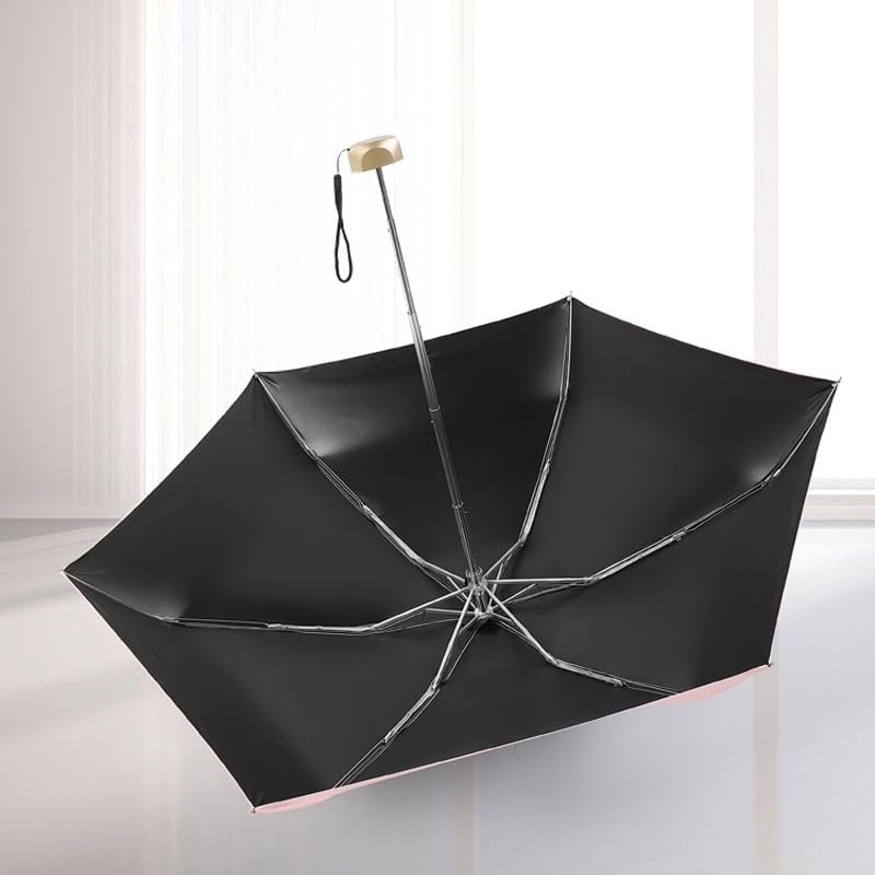 Mini Folding Umbrella for both sun and rain