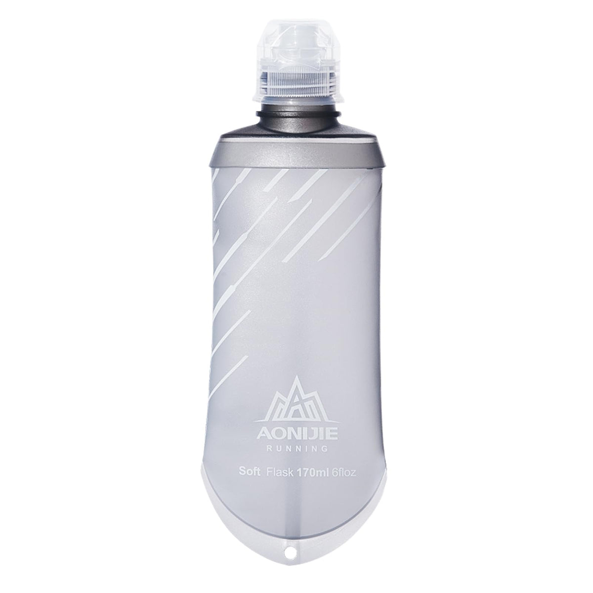 TRIWONDER TPU Soft Folding Water Bottles BPA-Free Collapsible Flask for Hydration Pack - Ideal for Running Hiking Cycling Climbing (250ml/8.45oz - Pack of 2)