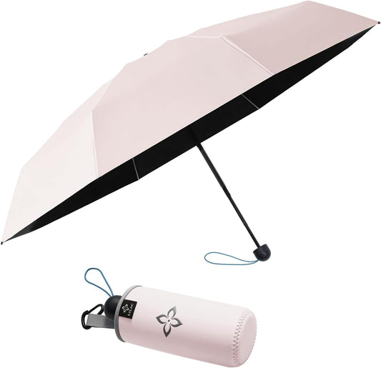 Umbrella Travel Size Mini Umbrella with UPF 100+ UV Rain Protection