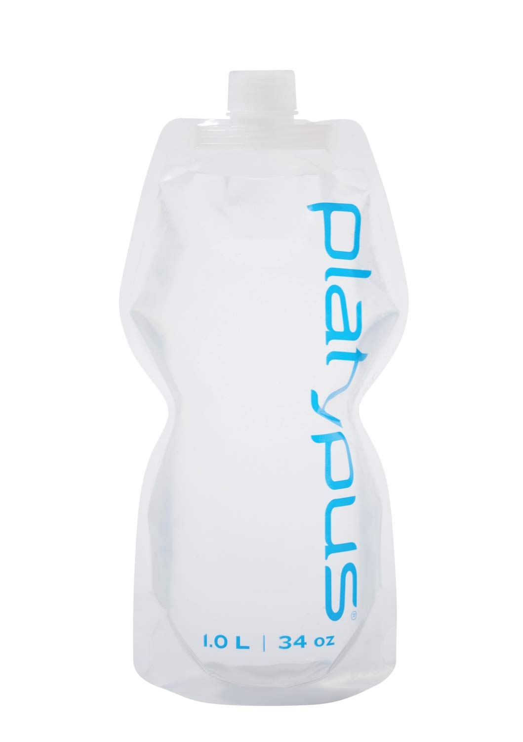 Platypus SoftBottle Collapsible Backpacking Water Bottle with Closure Cap