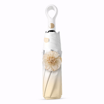 Mini Travel Umbrella Small Umbrella for Travel UV Parasol Compact Foldable