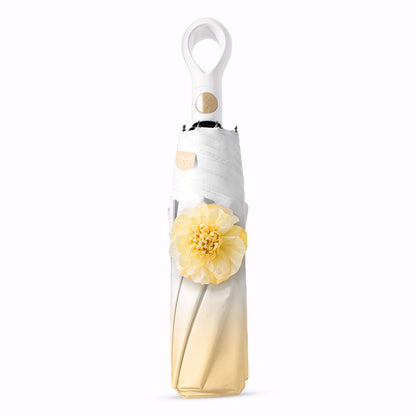 Mini Travel Umbrella Small Umbrella for Travel UV Parasol Compact Foldable