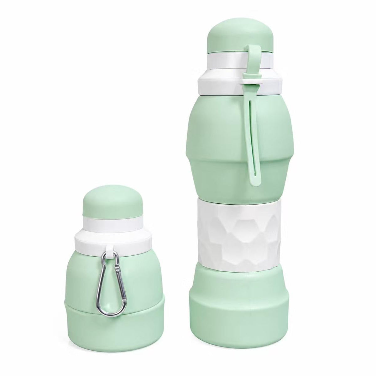 Petmaro Collapsible Water Bottles for traveling 20 oz (Grey)