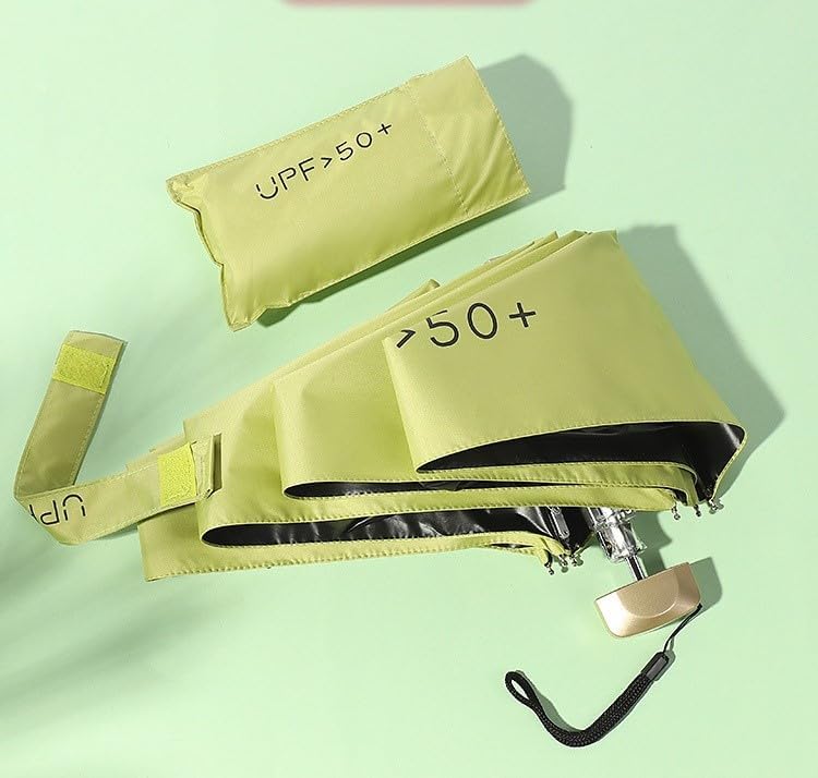 Mini Folding Umbrella for both sun and rain