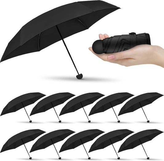 Sweetude 12 Pcs Mini Umbrellas Bulk for Purse, Travel