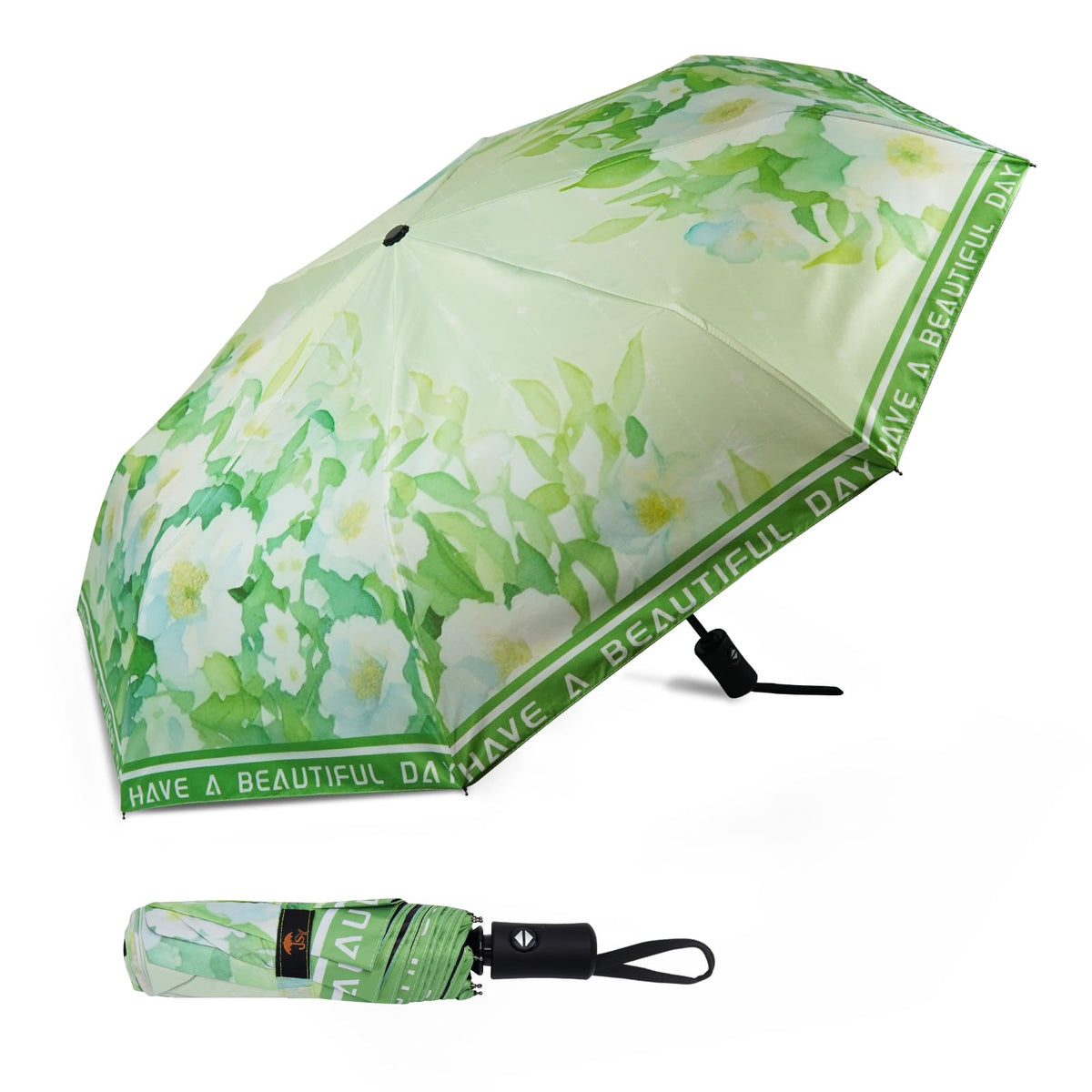 SY COMPACT Travel Umbrella - Windproof Automatic Compact Umbrellas for Rain