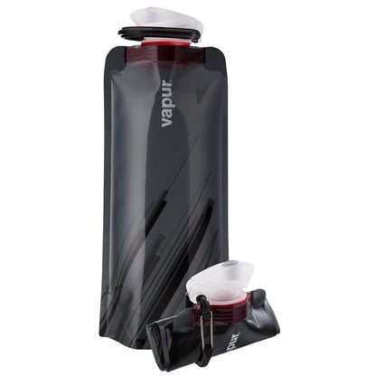 Vapur Collapsible Water Bottle with Carabiner - 23oz (0.7L) - Night Blue