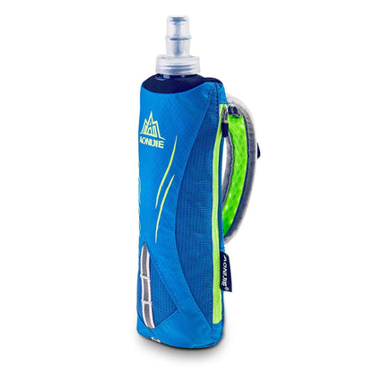 Azarxis TPU Soft Flask Collapsible Water Bottles BPA-Free 250ml 350ml 500ml for Hydration Vest Pack Running Hiking Cycling Climbing