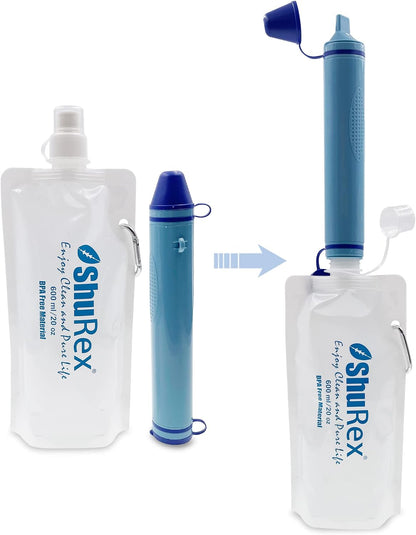20oz Water Pouch for Sawyer Squeeze Mini Water Filtration System