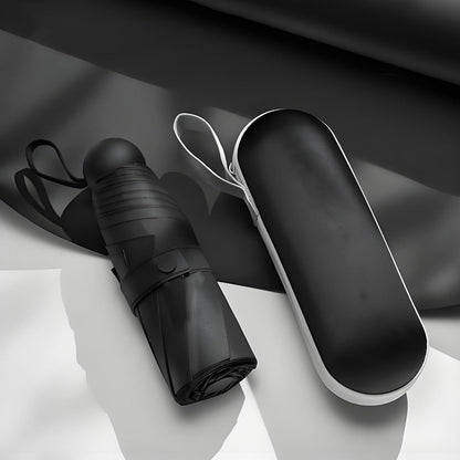 SIEPASA Mini Travel Umbrella, Compact UV Protection Sun & Rain Umbrella