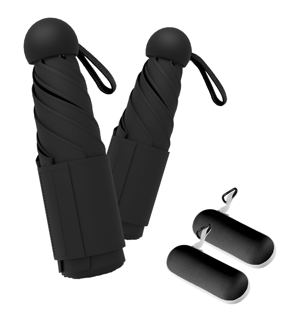 Umbrella Travel Size Mini Umbrella with UPF 100+ UV Rain Protection