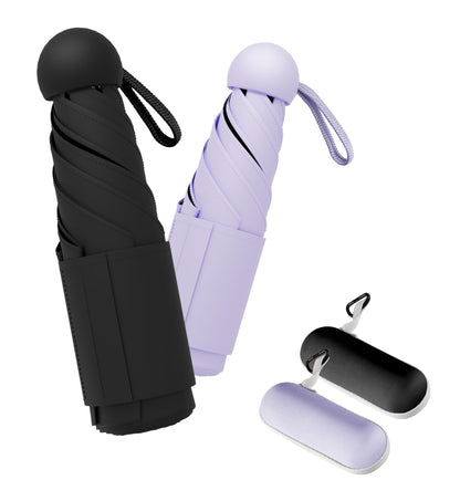 Umbrella Travel Size Mini Umbrella with UPF 100+ UV Rain Protection