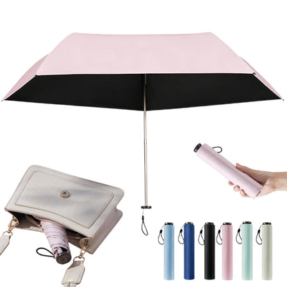 Pencil Umbrella from Japan, 103g Mini Japan Pencil Umbrellas with UPF 50+ Sun, Ultra-Lightweight Compact All-Weather Umbrella for Rain, Backpack, Handbag, Commute, Beach, Hiking, Outdoor Use