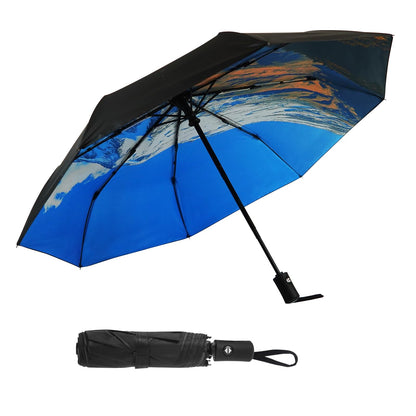 SY COMPACT Travel Umbrella - Windproof Automatic Compact Umbrellas for Rain