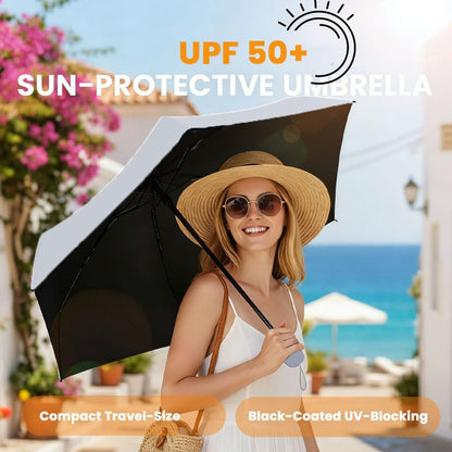 MRTLLOA Travel Essentials Mini/Compact Umbrella for Purse