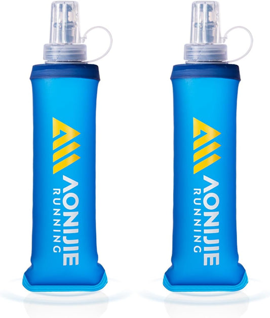 AONIJIE Running Water Bottle 2PCS Soft Flask