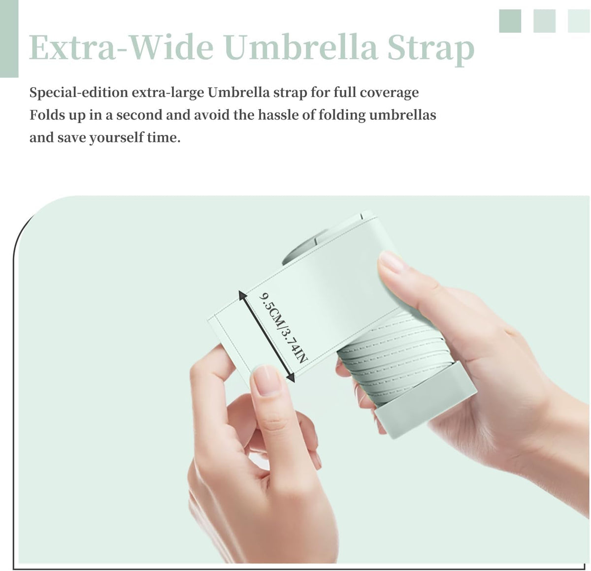 Mini Folding Travel Umbrella/Parasol, Widened Strap for Neat Storage, Compact/Flat Handle/Waterproof Rain/Sun, Purse/Pocket/6Ribs/UPF 50+/UV Protection, Men Women Kids/Ultra-Lightweight