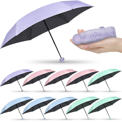 Sweetude 12 Pcs Mini Umbrellas Bulk for Purse, Travel