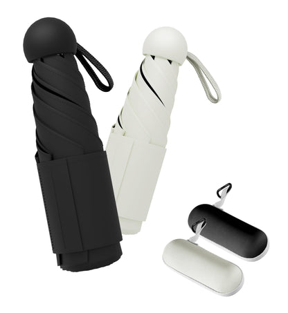 Umbrella Travel Size Mini Umbrella with UPF 100+ UV Rain Protection
