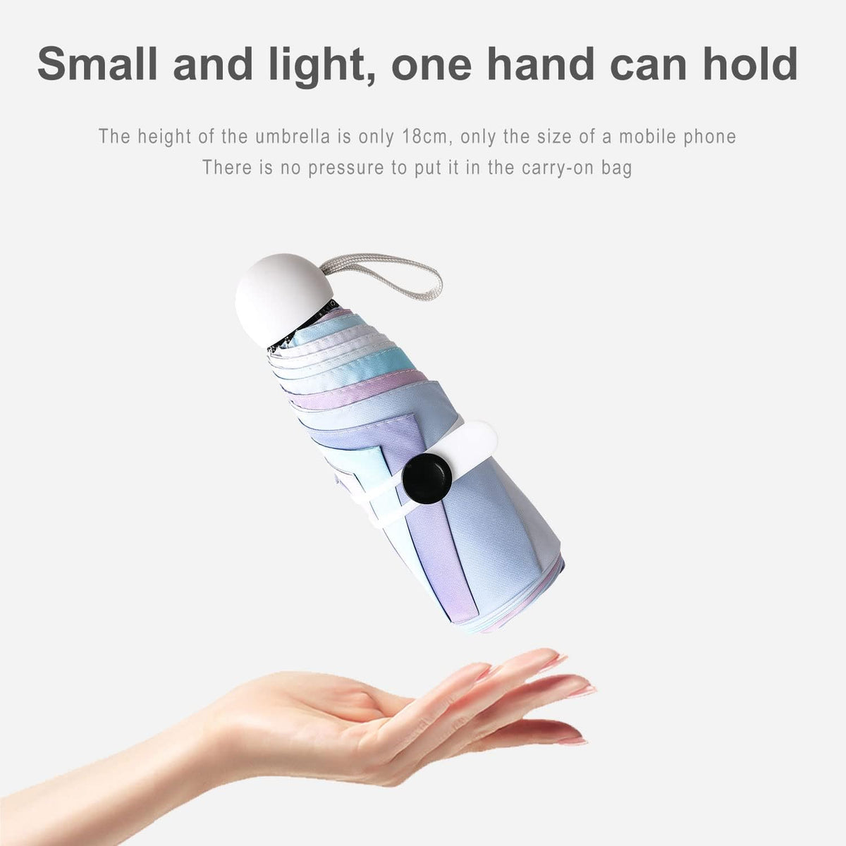 YumSur Mini Travel Sun & Rain Umbrella