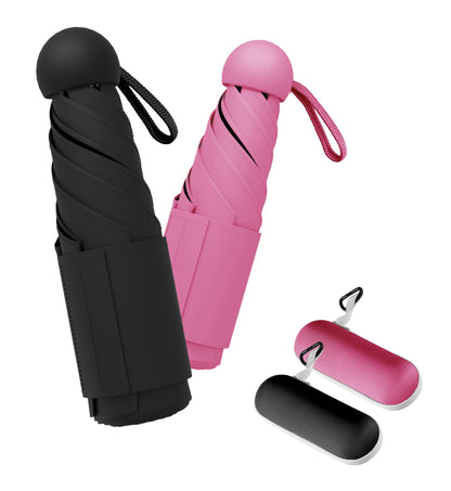 Umbrella Travel Size Mini Umbrella with UPF 100+ UV Rain Protection