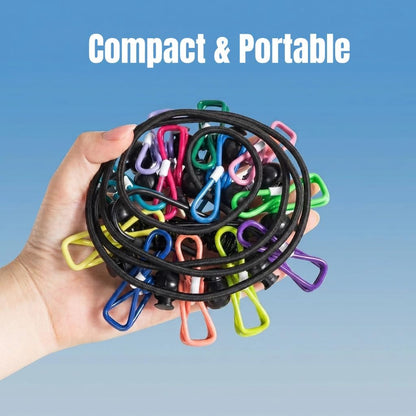 Cruise Essentials 2026 2-Pack Magnetic Organizer & Travel Clothesline