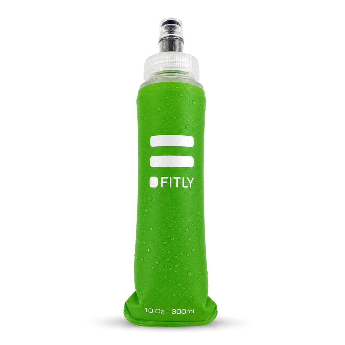 FITLY Soft Flask Running Water Bottle - Collapsible Hydration Flask