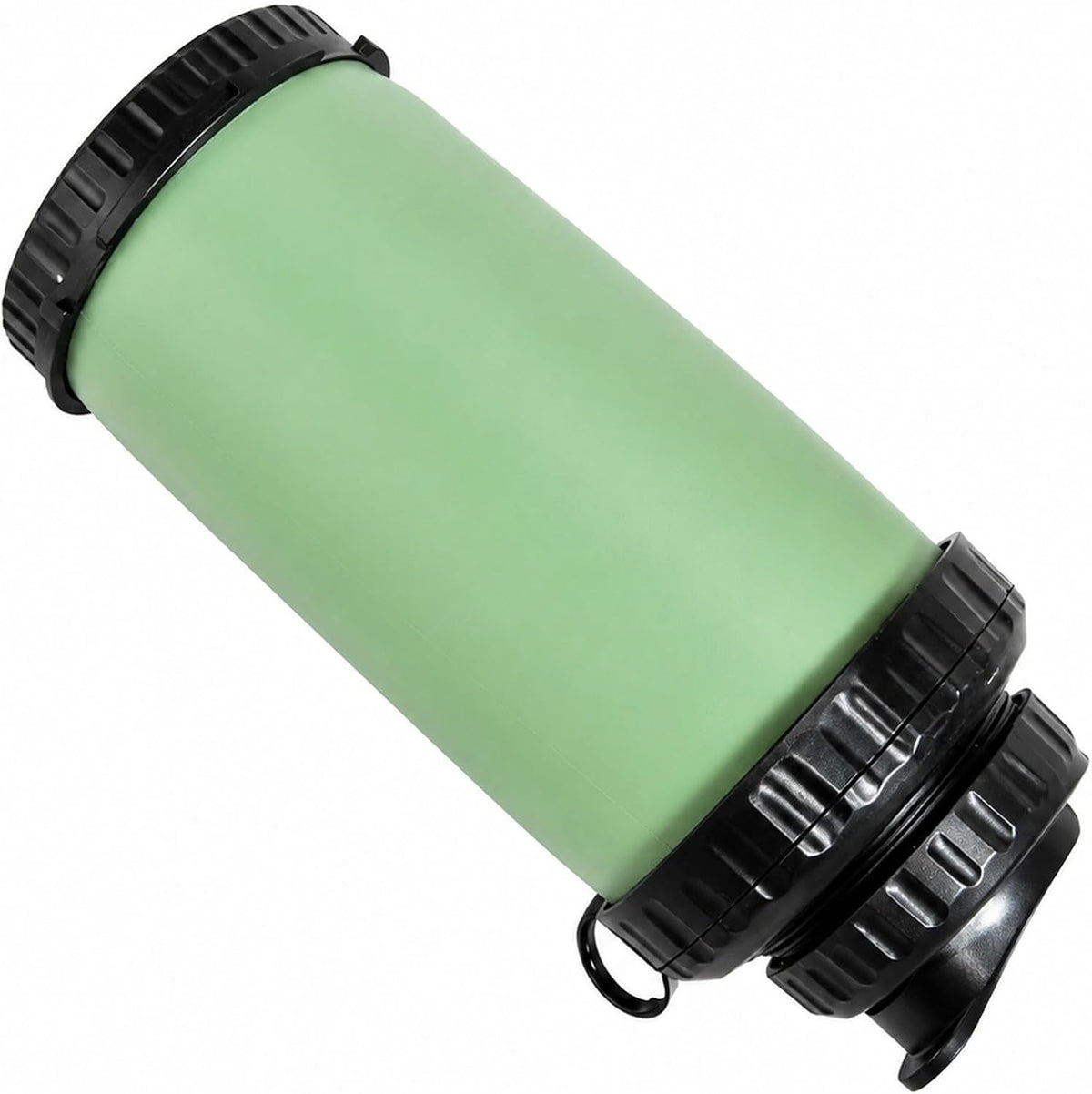 25oz 750ml Collapsible Water Bottle with Straw - BPA Free Silicone Foldable for Hiking Camping Travel Outdoor Sports Gym, Lightweight Portable Leakproof Reusable